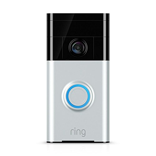 Ring Video Doorbell with HD Video, Motion Activated Alerts, Easy Installation - Satin Nickel   41NqOp9cCsL